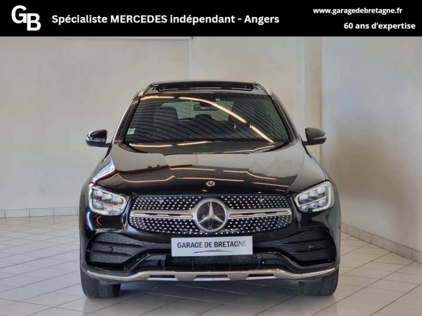 Mercedes-Benz GLC 200 200 d 163ch AMG Line 9G-Tronic Zwart - 2