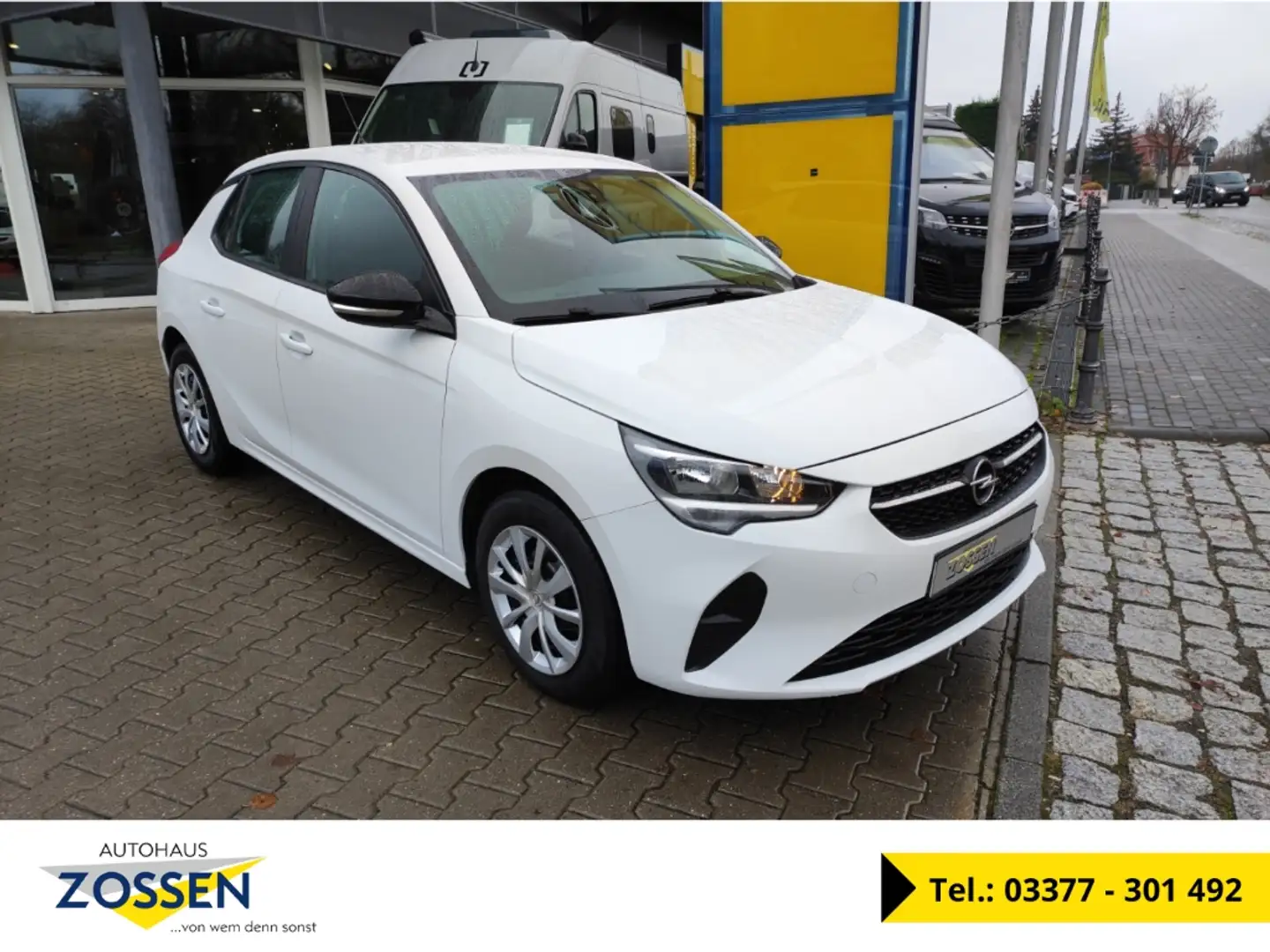 Opel Corsa F Android DAB Spurhalteass. SHZ Klima ALW Weiß - 1