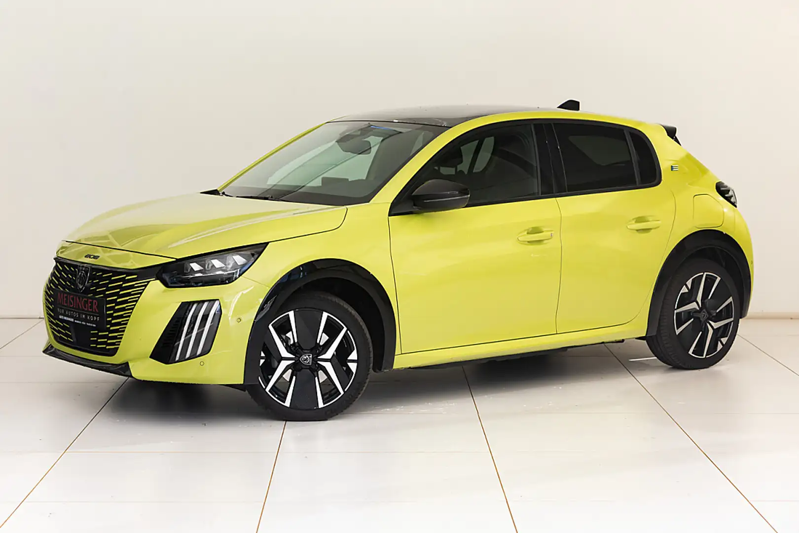 Peugeot e-208 208(e-) Elektromotor (e-) GT Gelb - 1