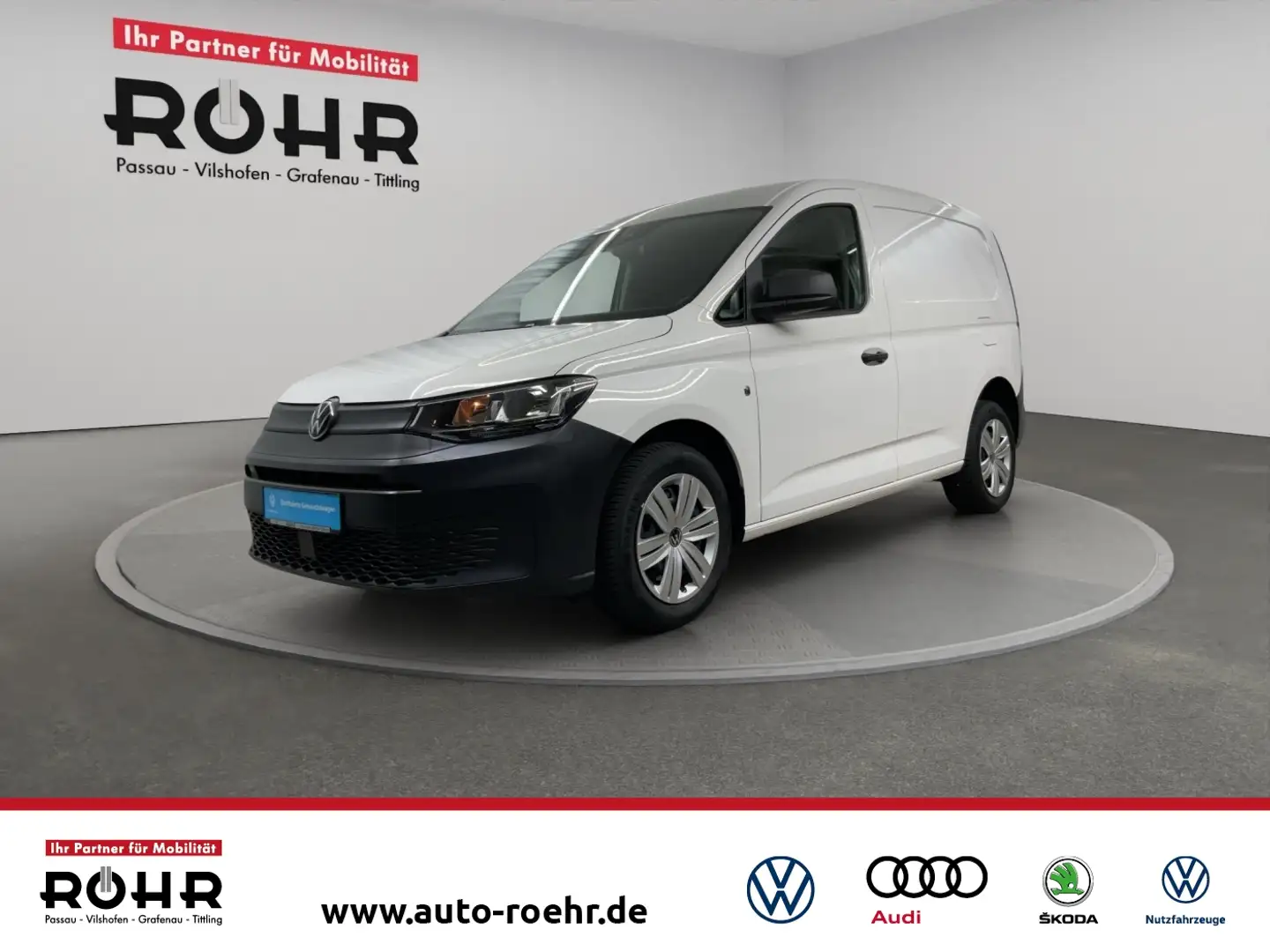 Volkswagen Caddy Kasten Cargo (AHK.Navi.FrontAssist) 2.0 TDI DSG (K Weiß - 1