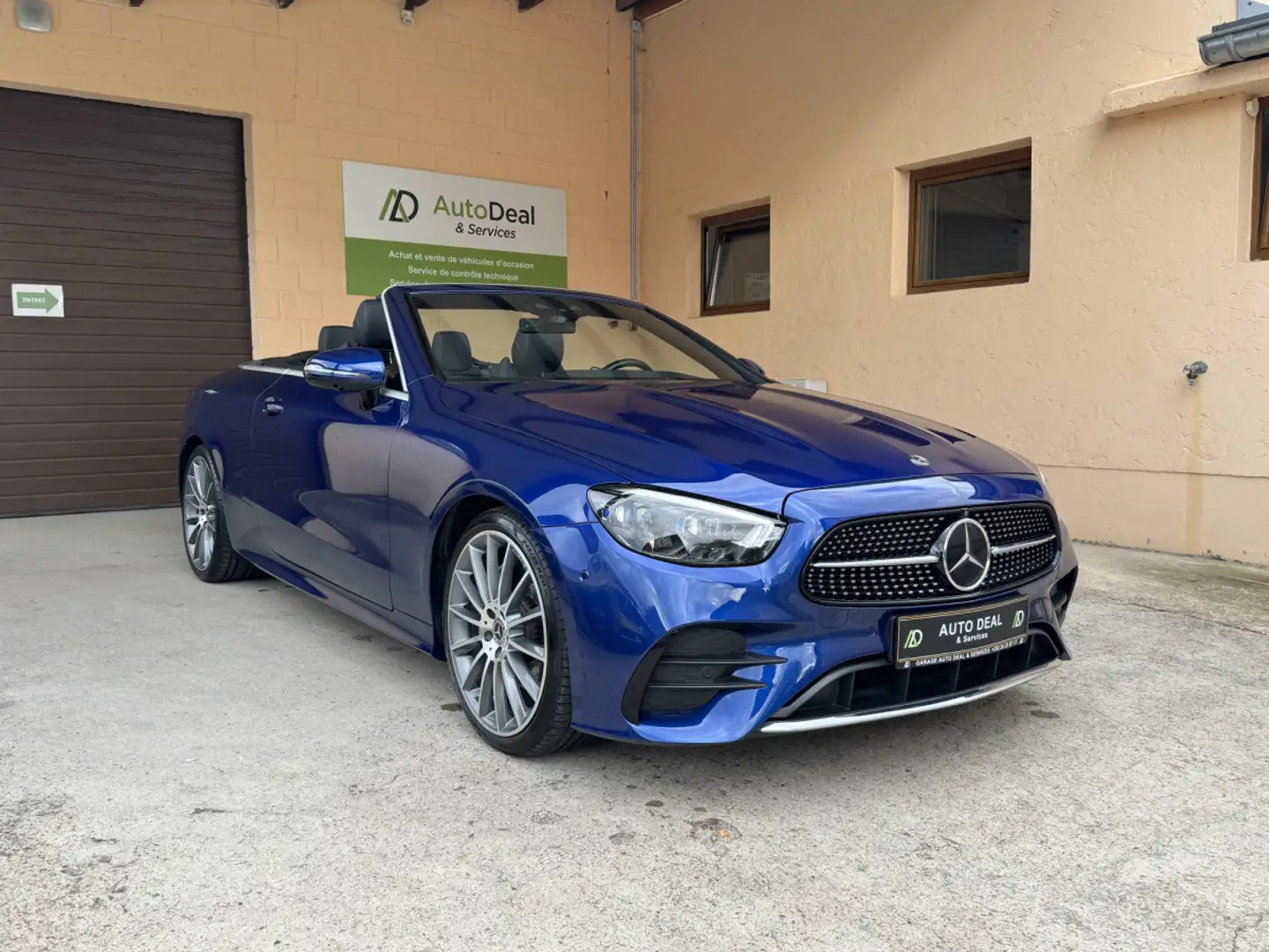 Mercedes-Benz E 220 d 9G Pack-AMG int/ext Digital cockpit camera 360° Bleu - 1