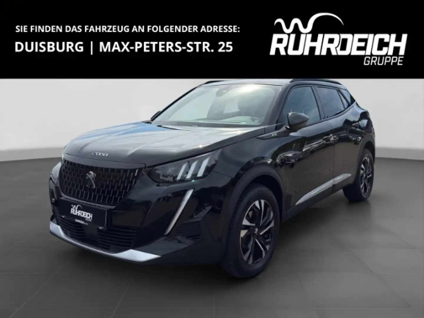 Peugeot 2008 GT 1.2 PT 130 +ACC+NAVI+CAM+CARPLAY+SHZ+ Noir - 1