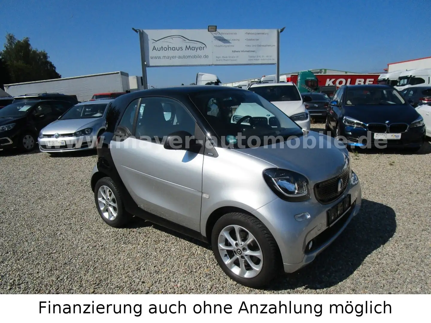 smart forTwo fortwo coupe 52kW *Passion* Zwart - 1