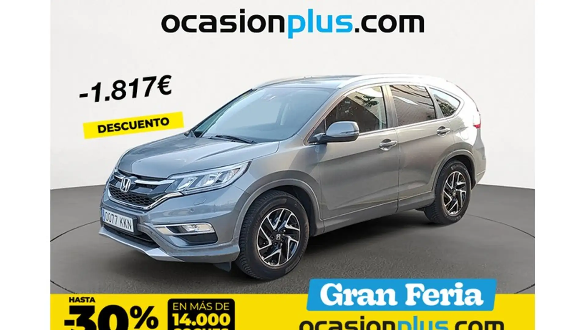 Honda CR-V 2.0 i-VTEC Elegance Plus Navi 4x2 Gris - 1