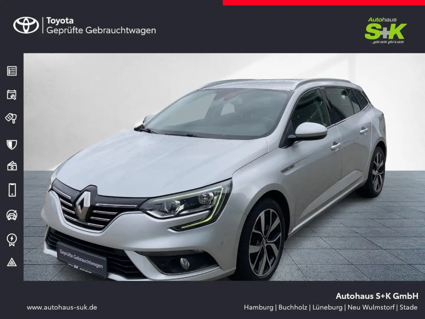 Renault Megane Grandtour BOSE Edition TCe 130*SHZ*KAMERA* Gris - 1