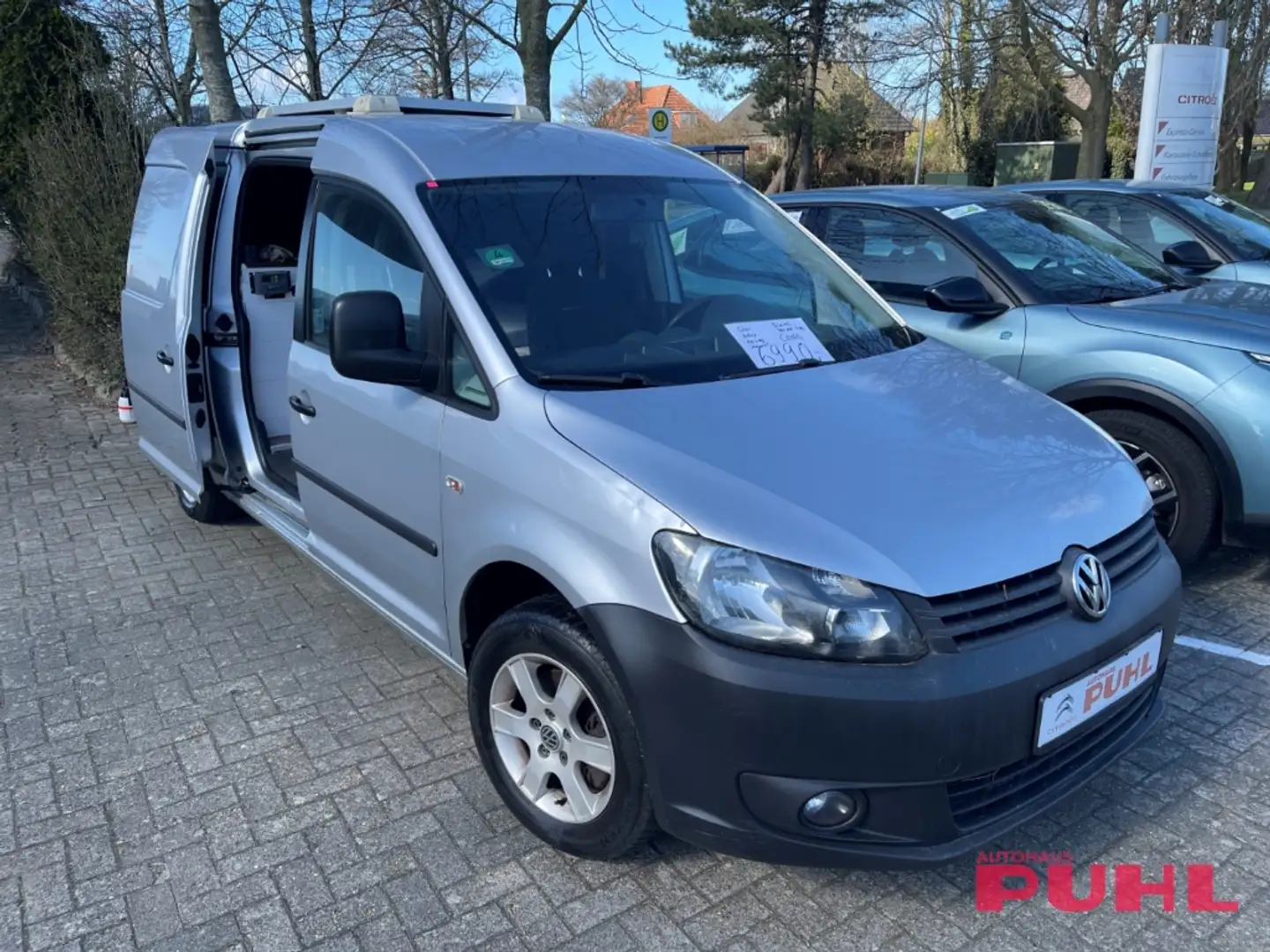 Volkswagen Caddy Kasten Maxi 1.6 TDI  Wohnmobil-Kundenauftrag Silber - 2
