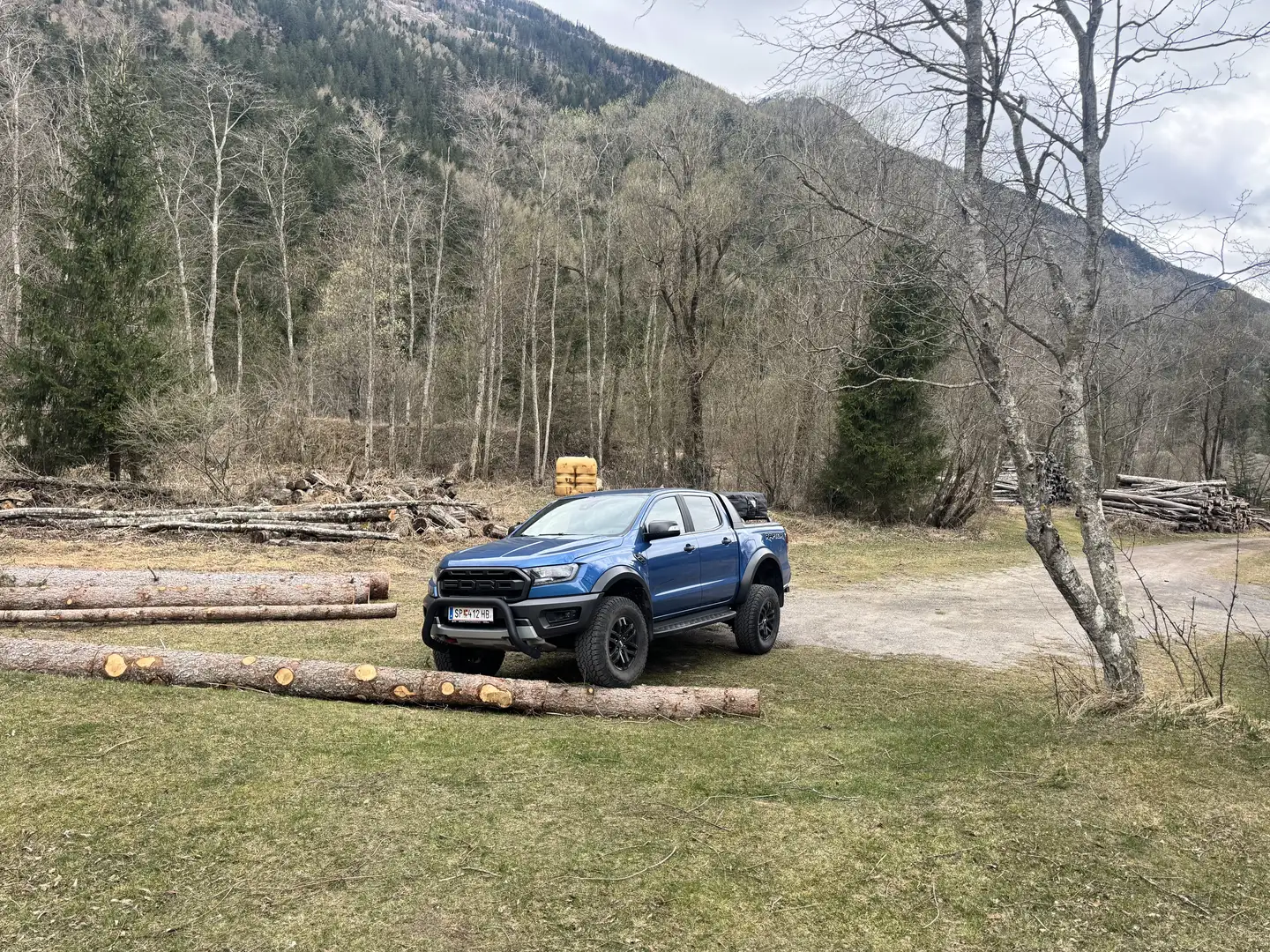 Ford Ranger Raptor Standheizung, AHV, Höherlegung Blau - 2