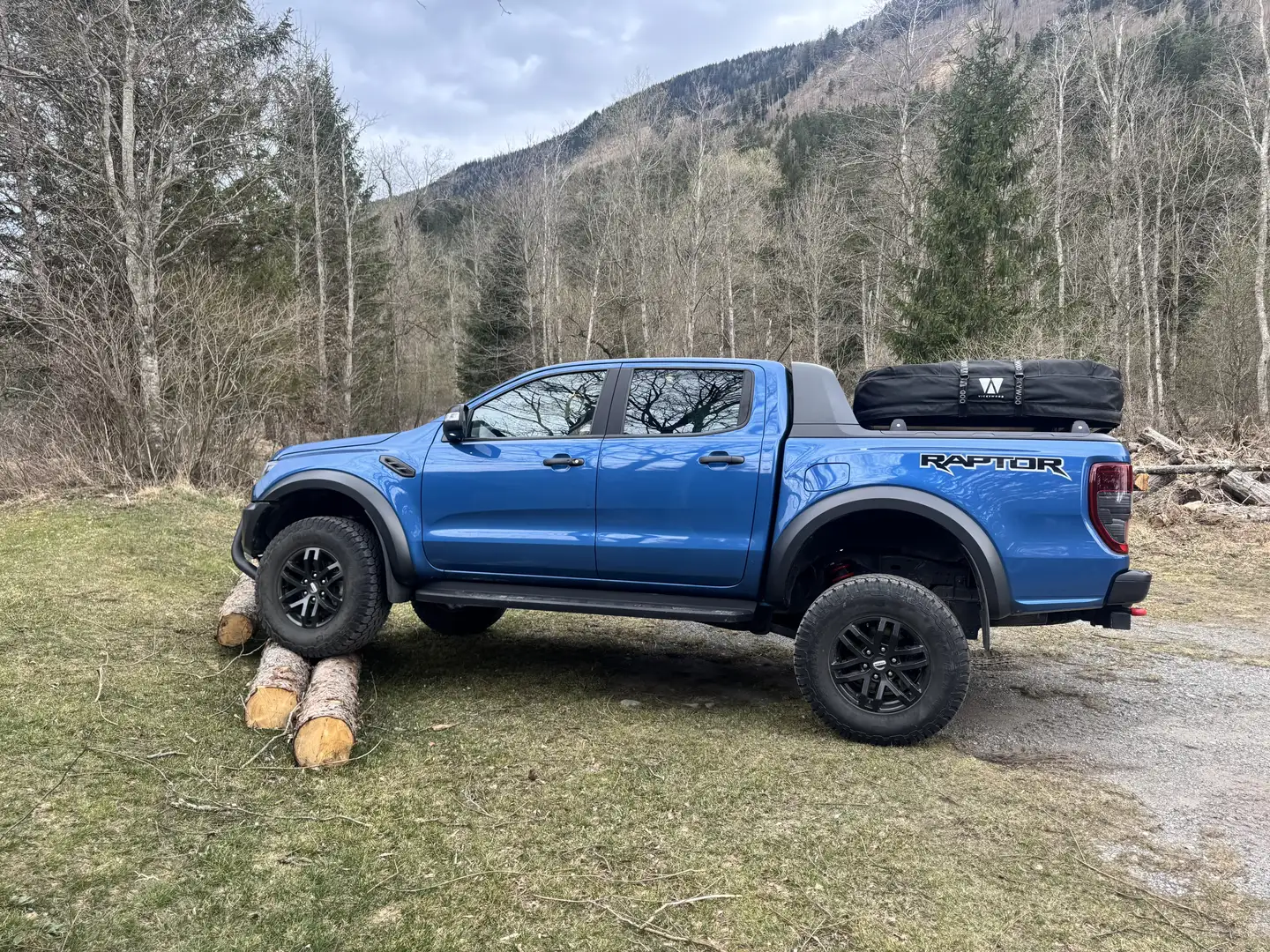 Ford Ranger Raptor Standheizung, AHV, Höherlegung Blau - 1