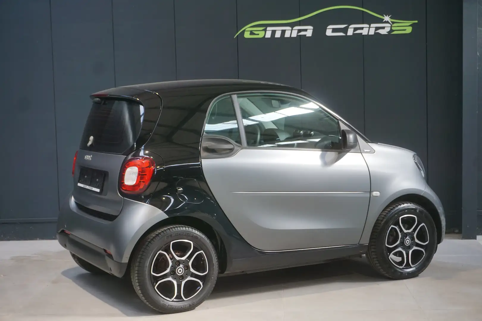 smart forTwo coupe passion-Airco-Pano-Garantie Gris - 2