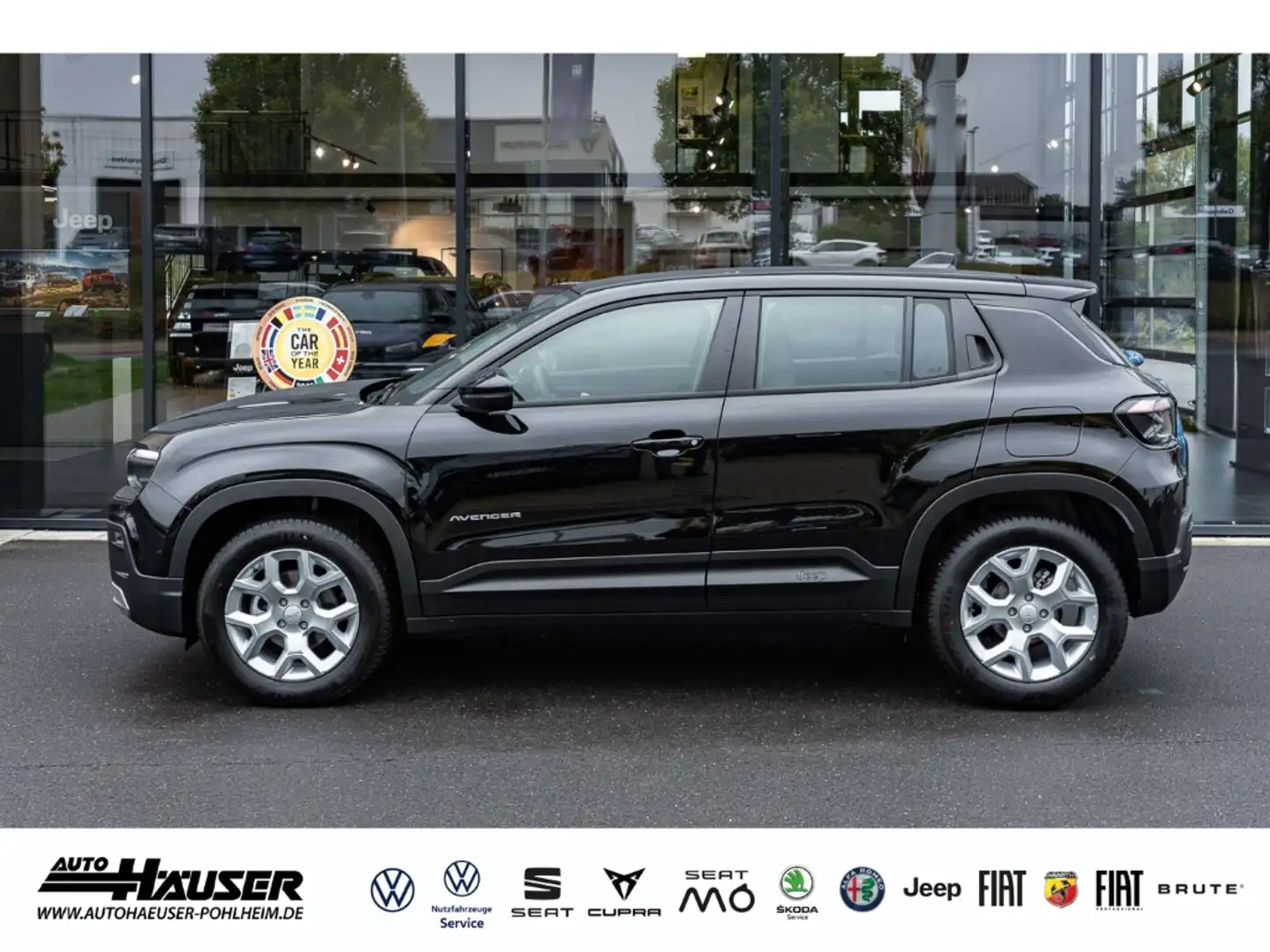 Jeep Avenger 1.2 T GDI Altitude MY25 ALLWETTER EL. HECKKL. NAVI Schwarz - 2