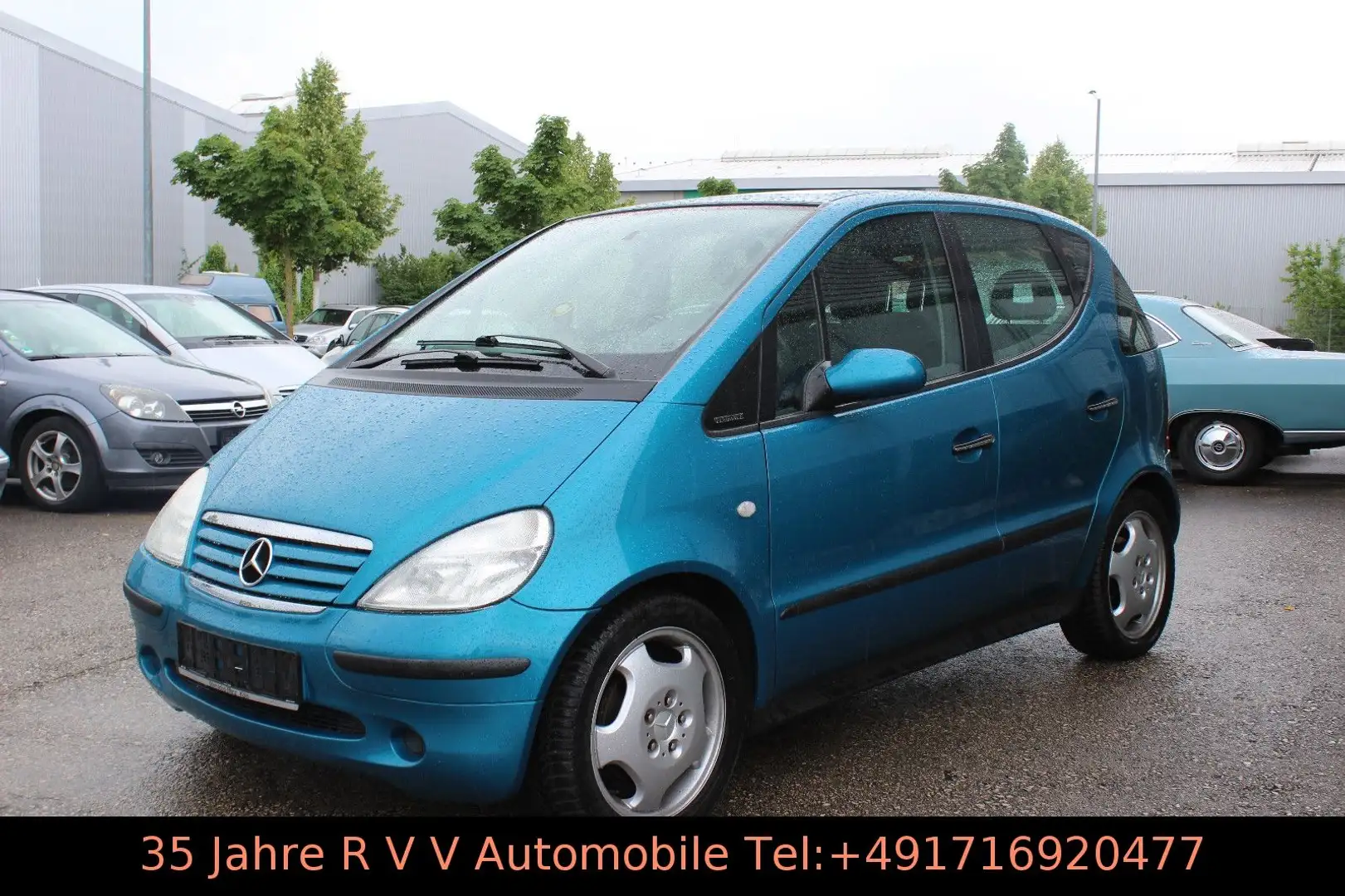 Mercedes-Benz A 190 ELEGANCE, Halbautomatik, TÜV neu Blau - 1
