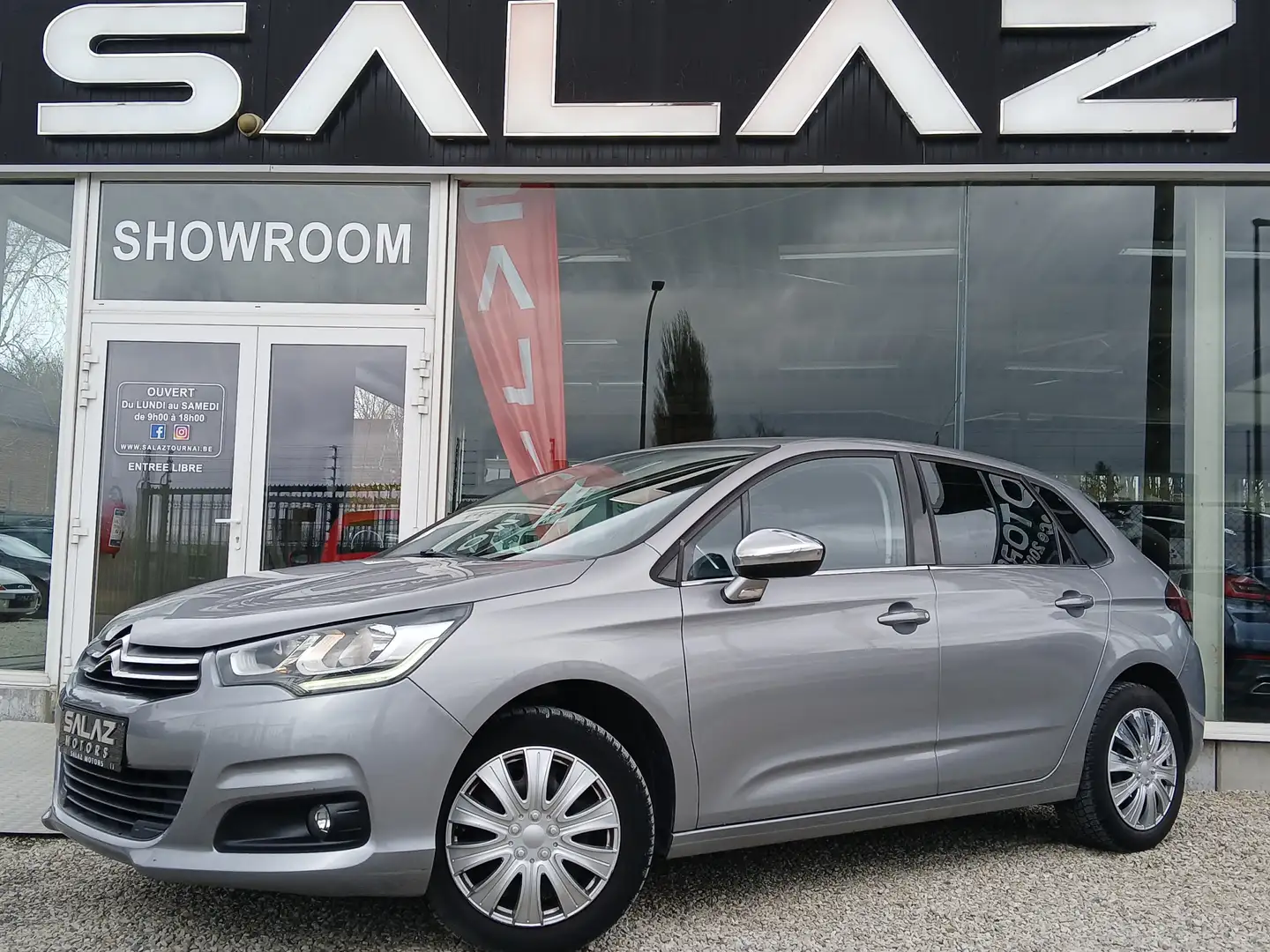 Citroen C4 1200 TURBO 110CV/VENDUE SANS CT NI GARANTIE/EXPORT Stříbrná - 1