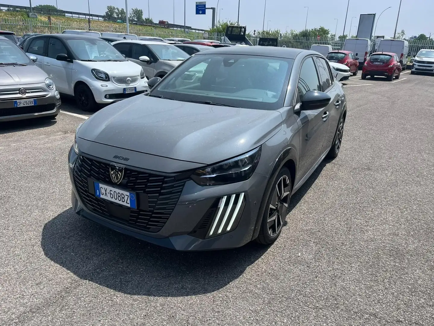 Peugeot 208 208 II 2023 1.2 hybrid GT 145cv e-dcs 6 Grigio - 1
