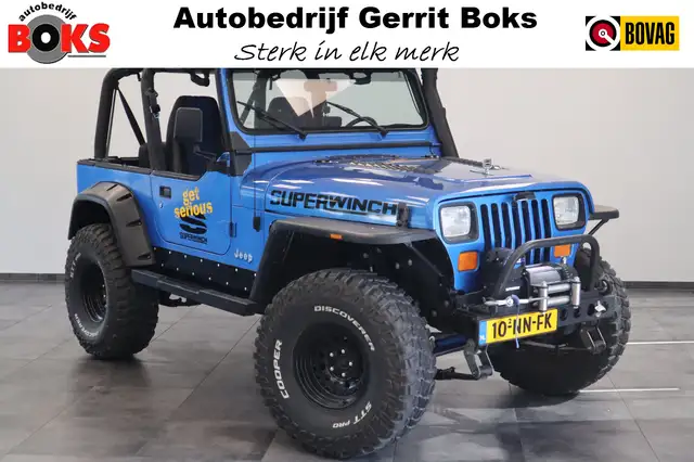 Jeep Wrangler 4.0i Softtop 4WD Luxe Leder Automaat Uniek LED Bar