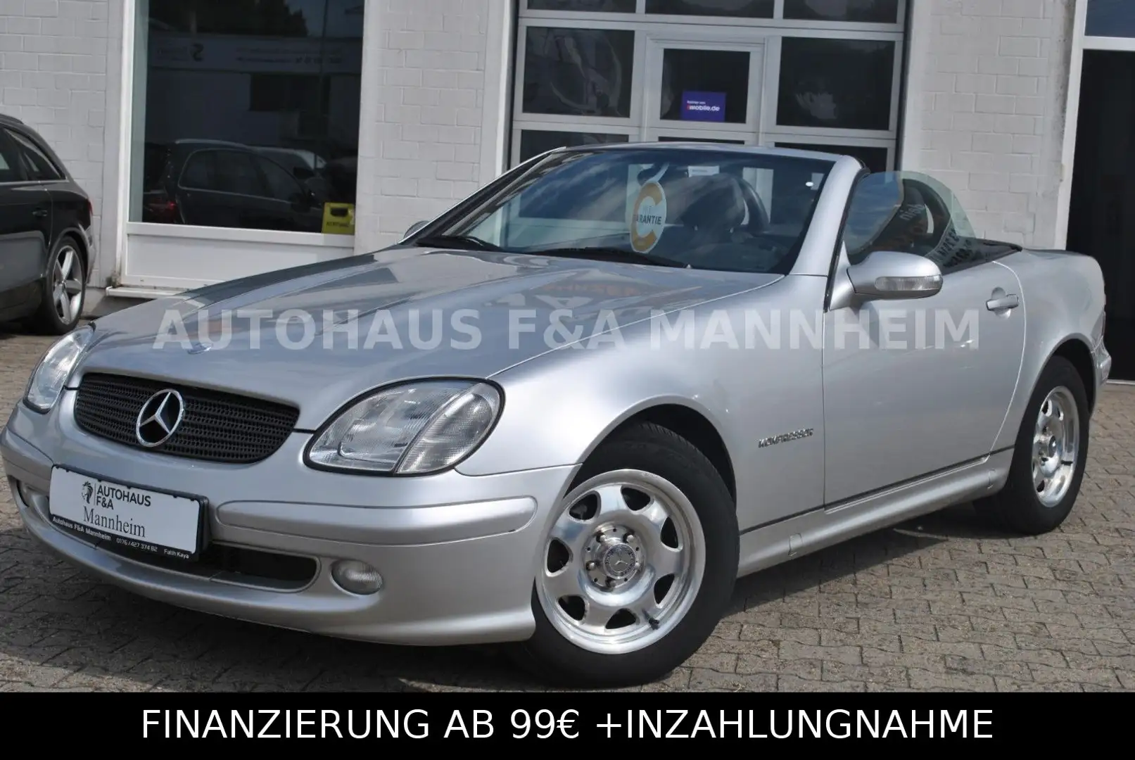 Mercedes-Benz SLK 200 Kompressor 34TKM AUTOMATIK 1HAND 19%MWST Argent - 1