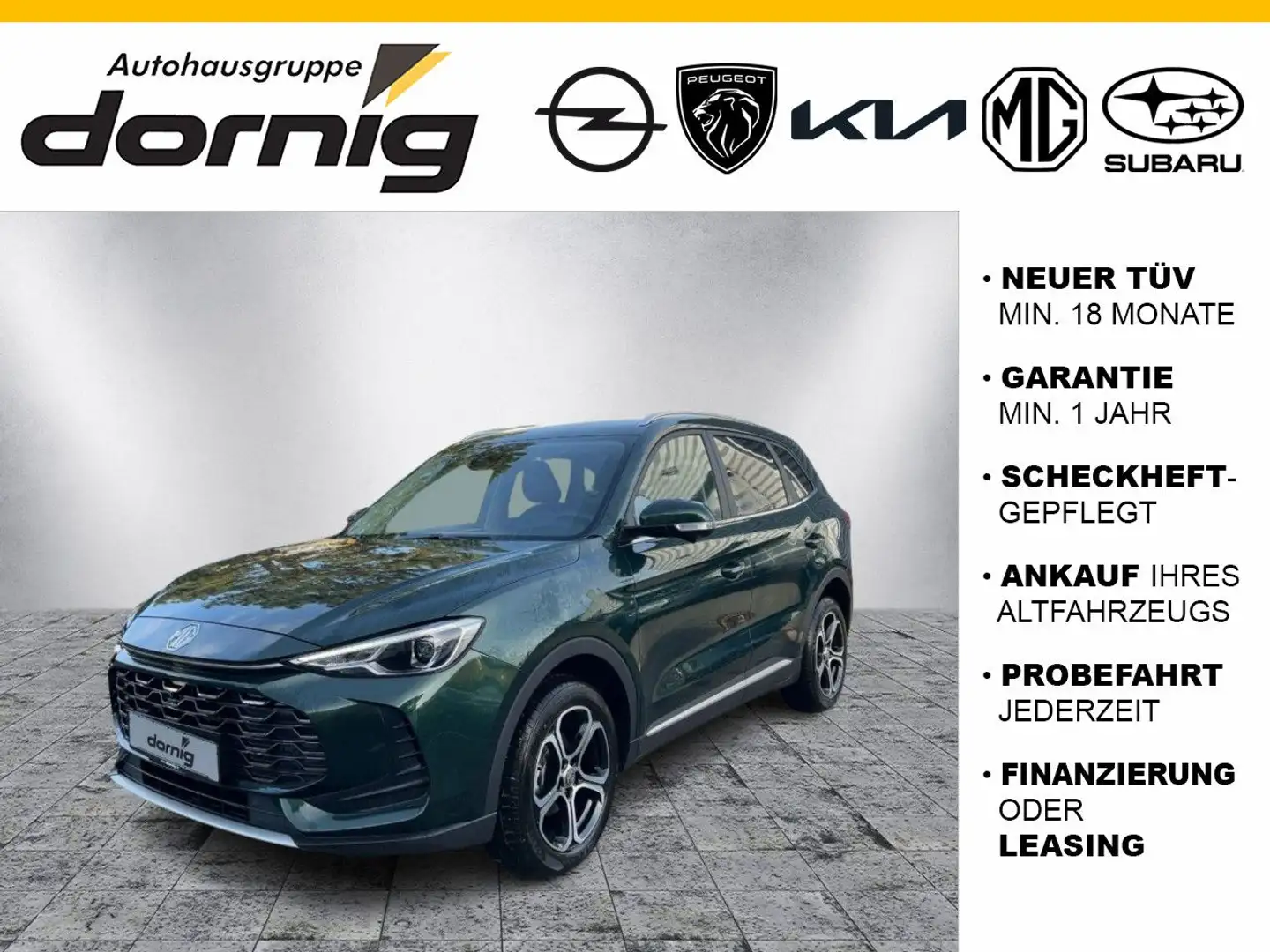 MG ZS Comfort 1.5 MY24 Grün - 1