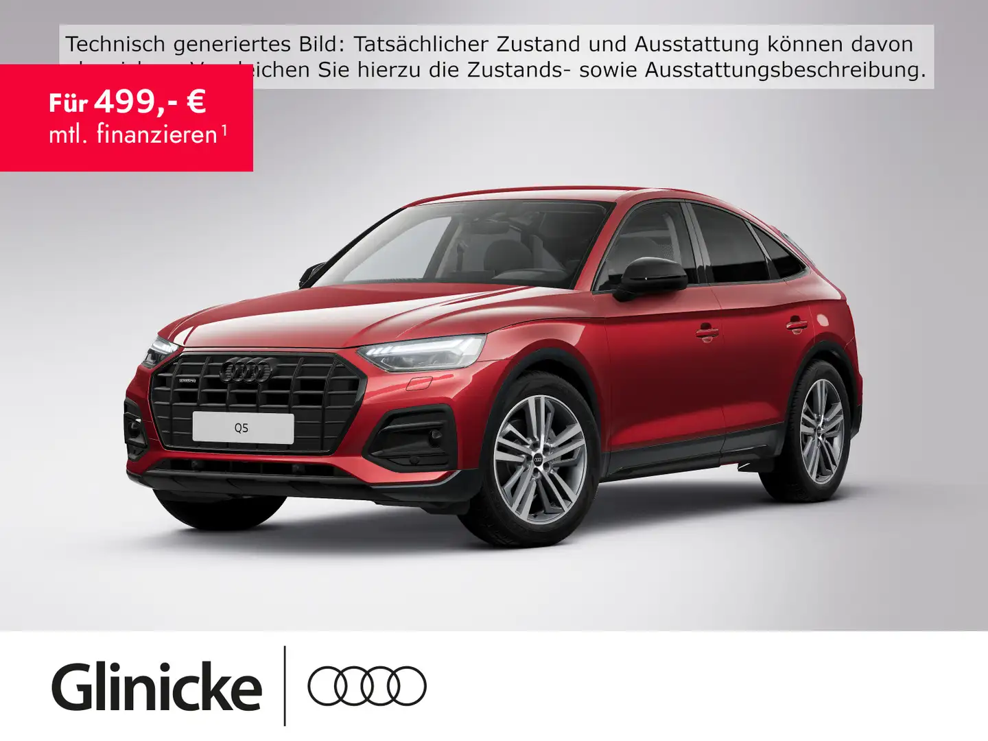 Audi Q5 advanced 40 TDI qu AHK/Matrix/B&O/2 Rot - 1