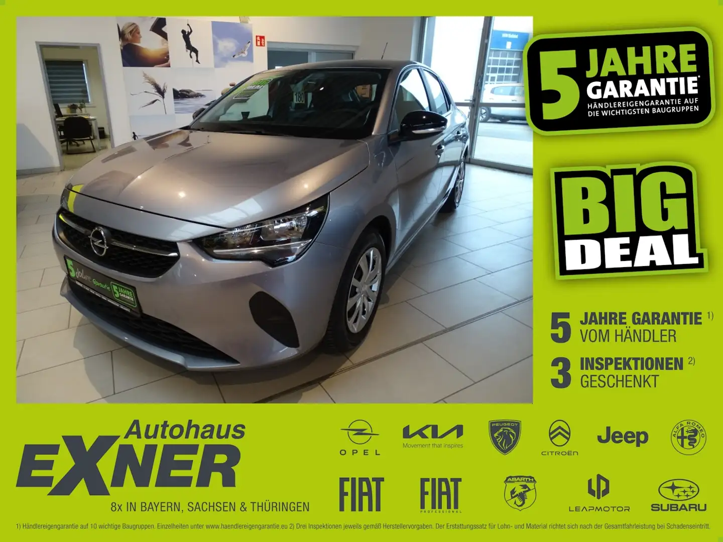 Opel Corsa 1.2 EDITION inkl. 5 Jahre Garantie (G5) Silber - 1