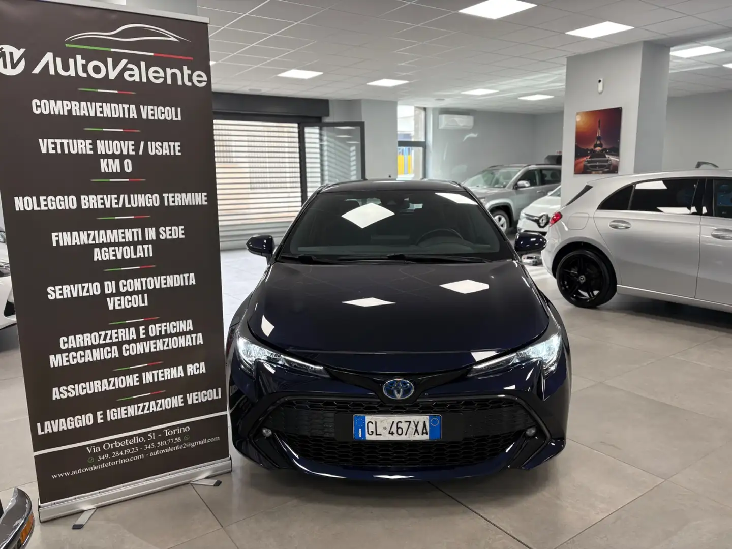 Toyota Corolla Corolla 1.8 Hybrid Style Blu/Azzurro - 2