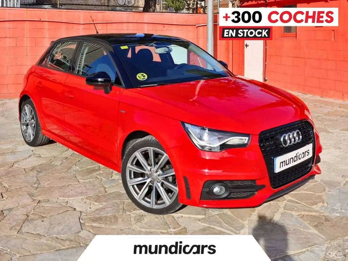 Audi A1 Sportback 1.6 TDI 90cv Adrenalin Rojo - 1