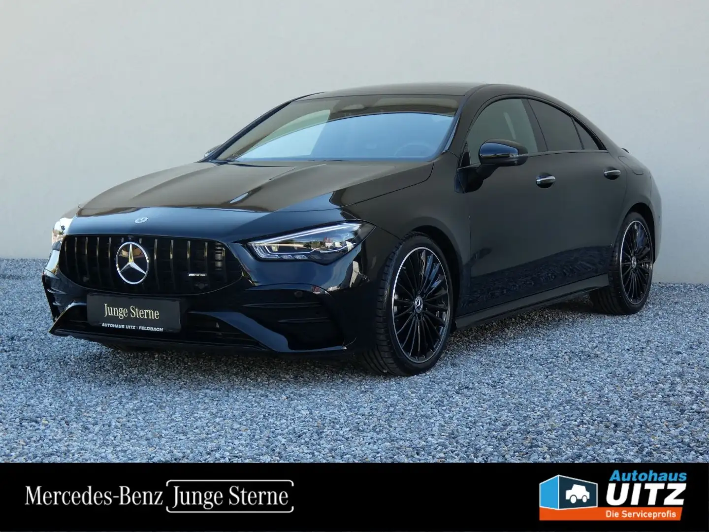 Mercedes-Benz CLA 180 d Coupé AMG +MBeam+Burm+Pano+360°+Winter+ Schwarz - 1
