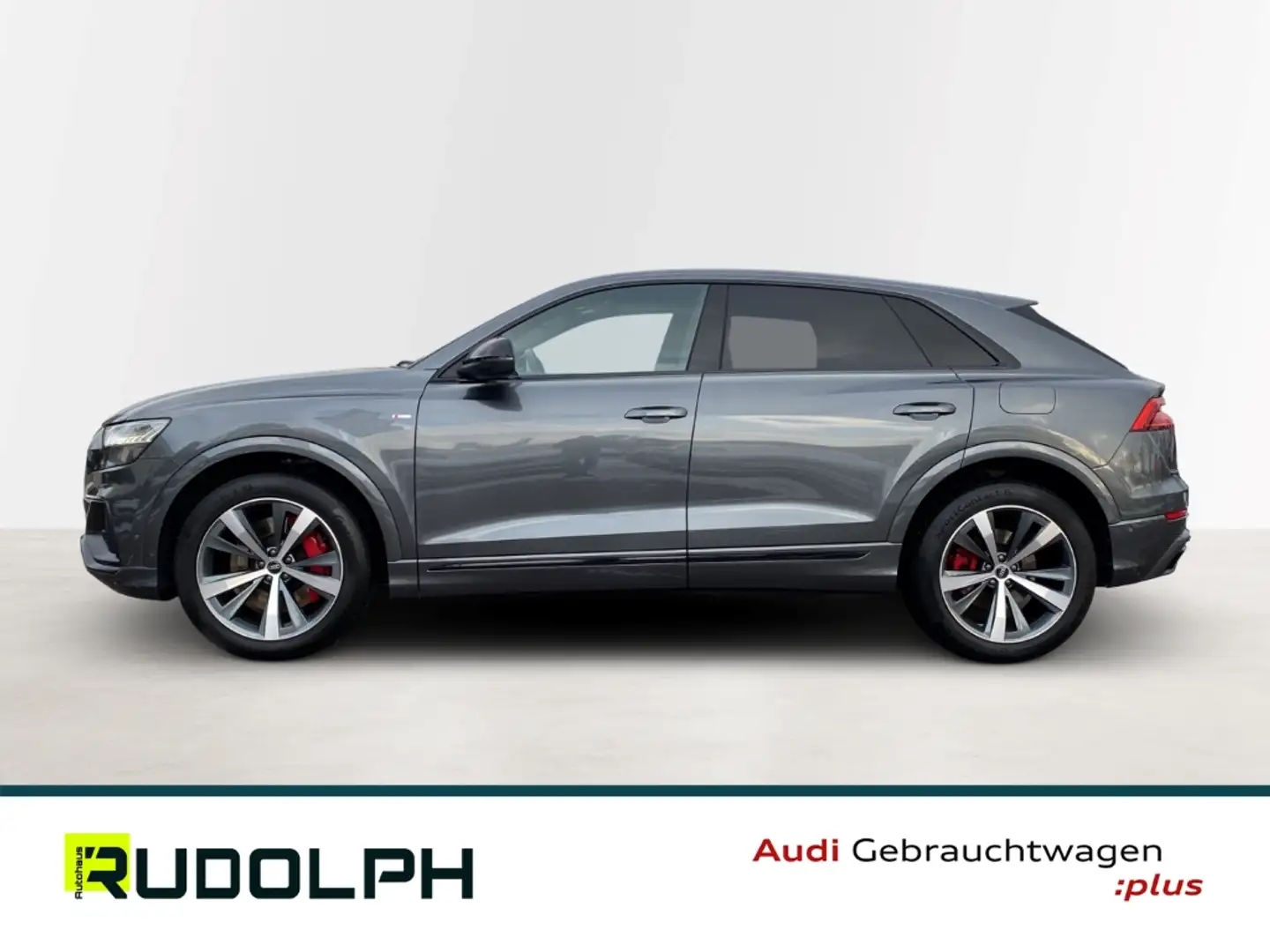 Audi Q8 60 TFSI e qu. HD MATRIX Luft 360 B&O Nachtsicht Grau - 2