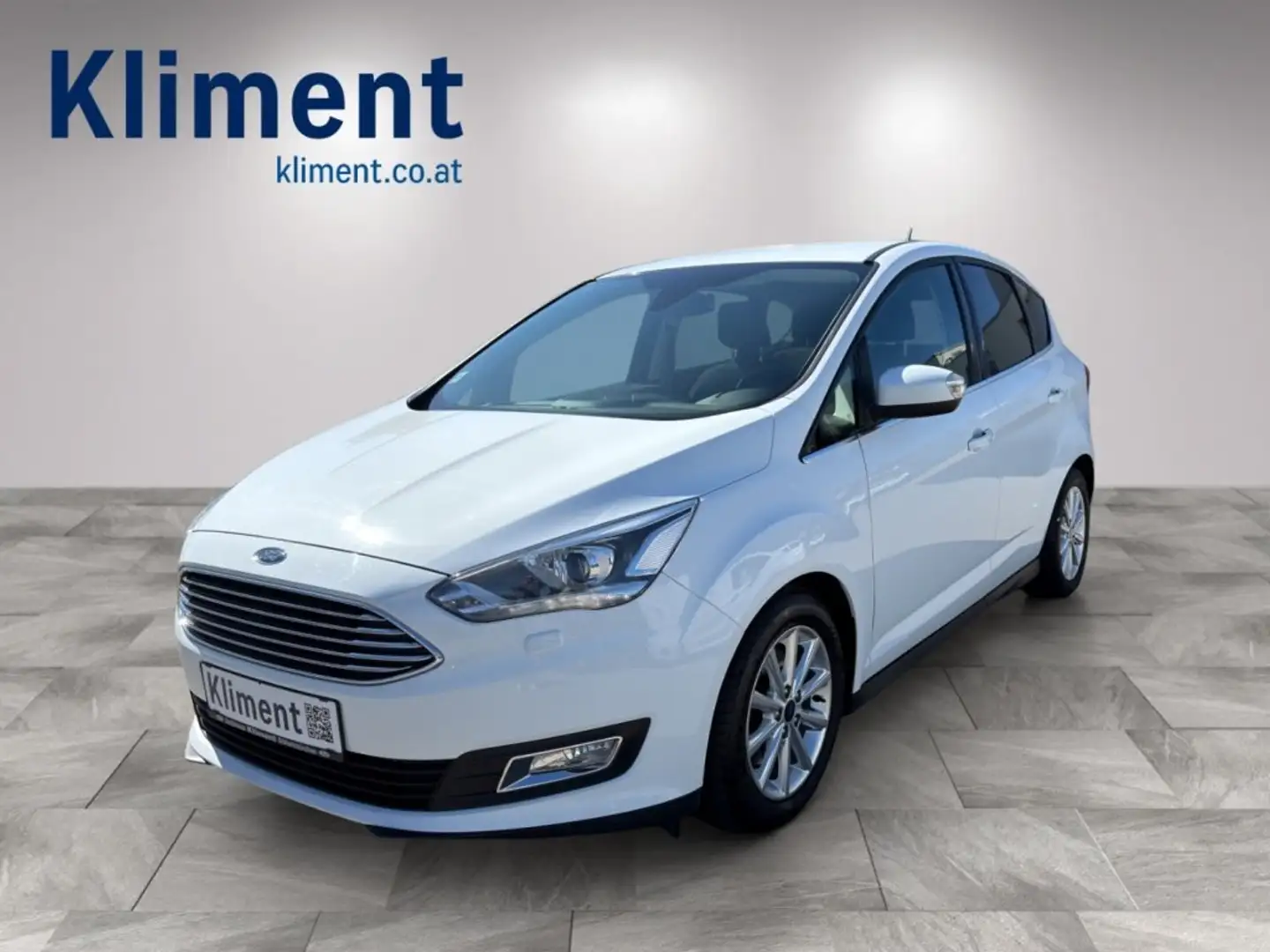 Ford C-Max Titanium 2,0 TDCi Powershift Weiß - 1