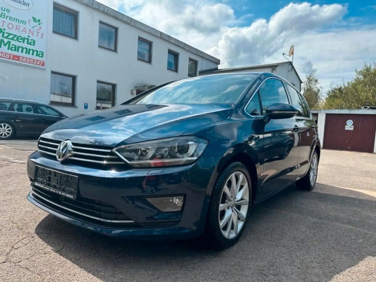 Volkswagen Golf SPORTSVAN VII HIGH STANDHZ + PANO + KAMERA Blauw - 1