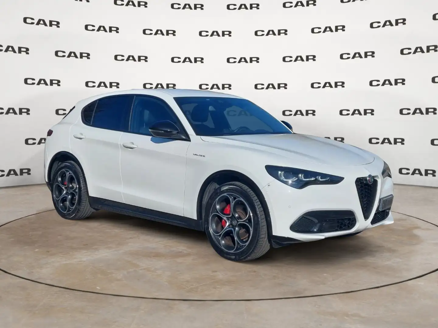 Alfa Romeo Stelvio Stelvio 2.2 Turbodiesel 210 CV AT8 Q4 Veloce Weiß - 1