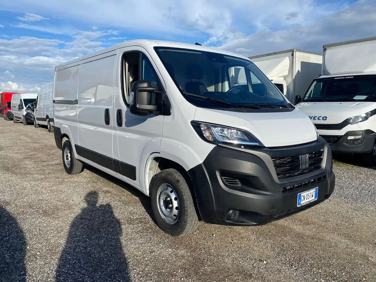 Fiat Ducato 33 MH1 2.2 mjt3 140cv serie 9 +iva Wit - 1