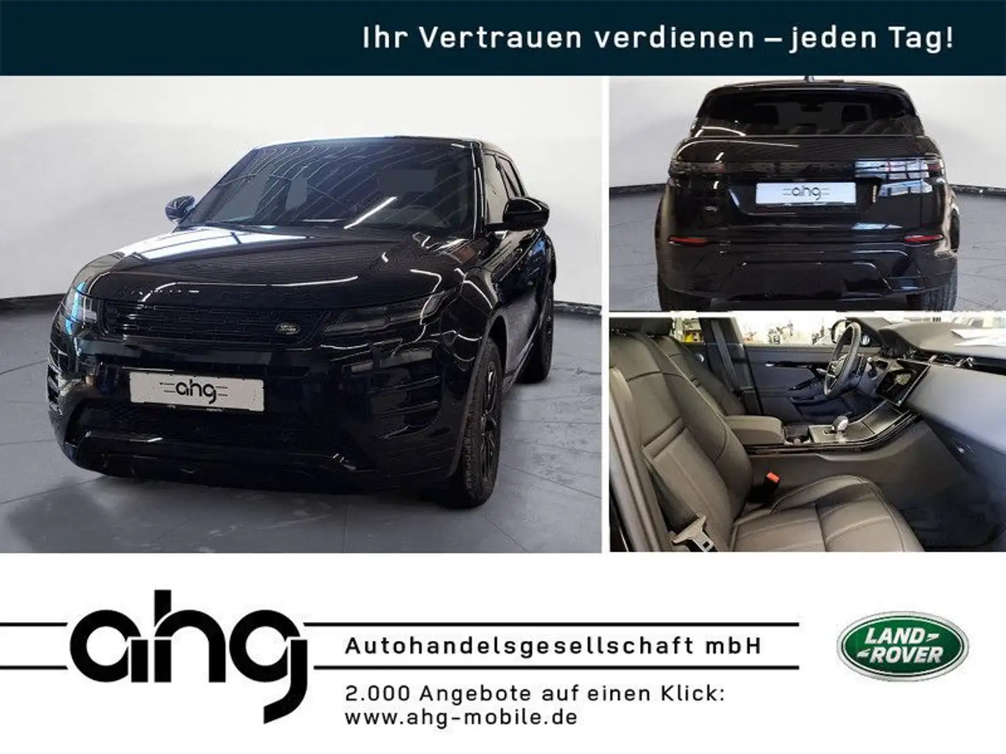 Land Rover Range Rover Evoque D165 Dynamic SE AKTION AKTION Schwarz - 1