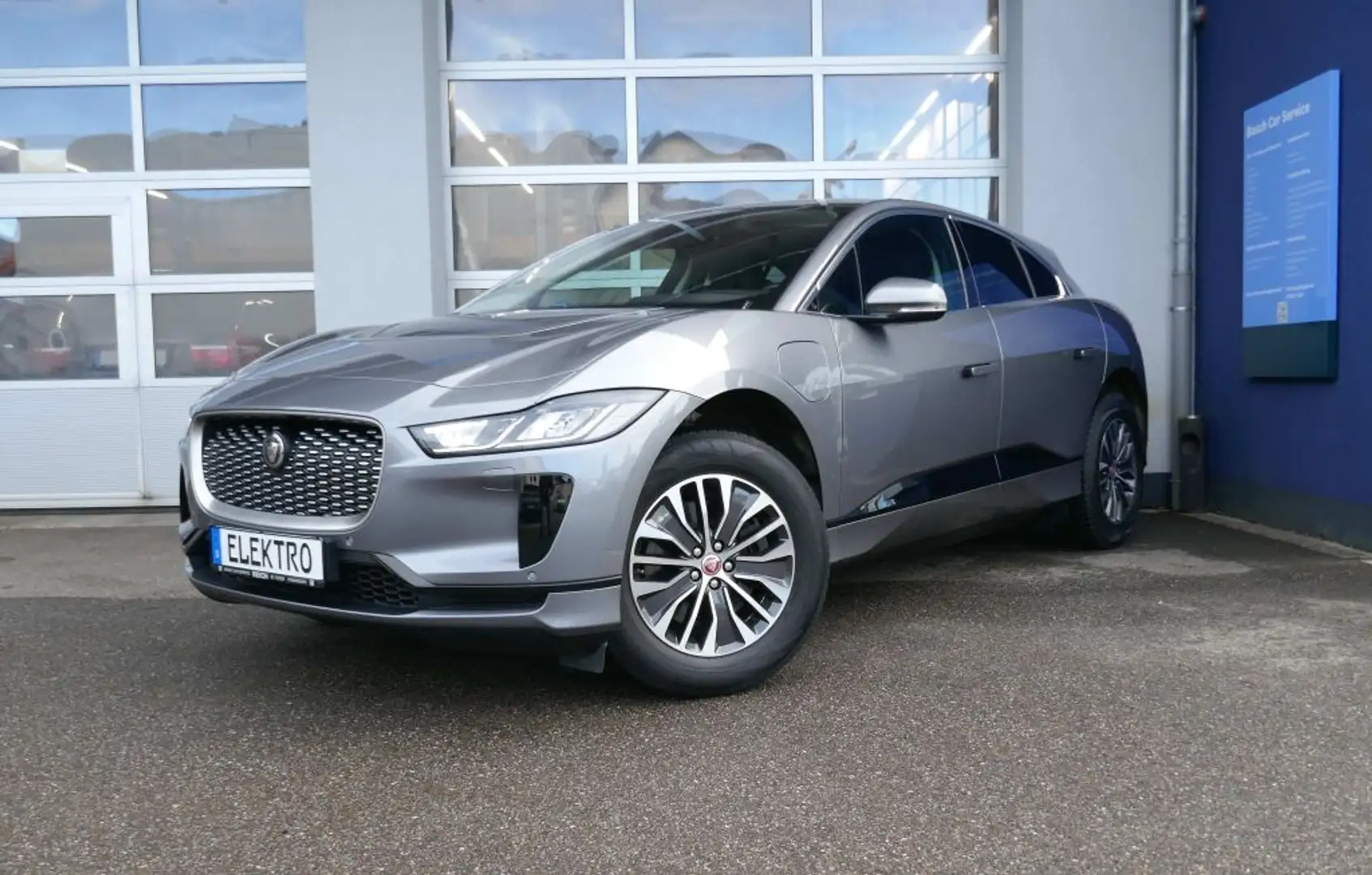 Jaguar I-Pace EV400 AWD S 90 kWh HEAD UP LEDER PANO Gris - 1