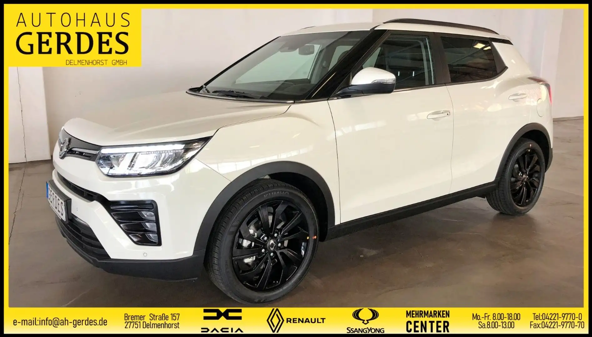 SsangYong Tivoli 1.5 Benzin 120KW/163 PS I BLACKLINE "Neu" Alb - 1