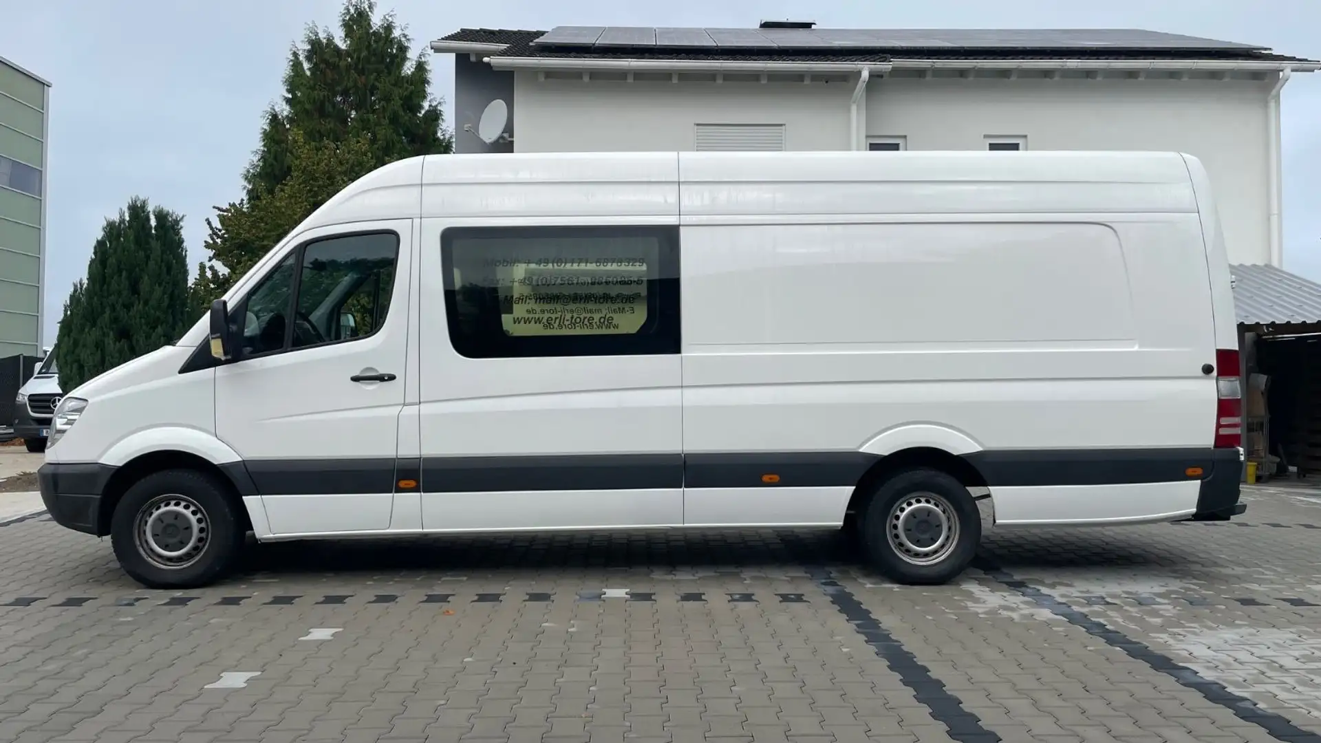 Mercedes-Benz Sprinter*Aut*Extralang*Klim*Kam*NAVI*Luftfederun Weiß - 1