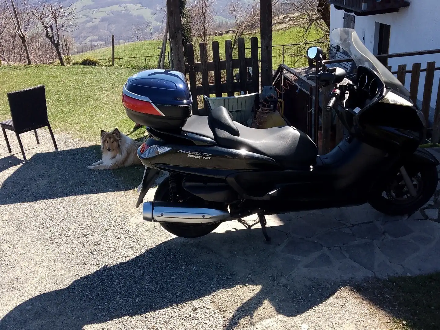 Yamaha Majesty 400 Zwart - 1
