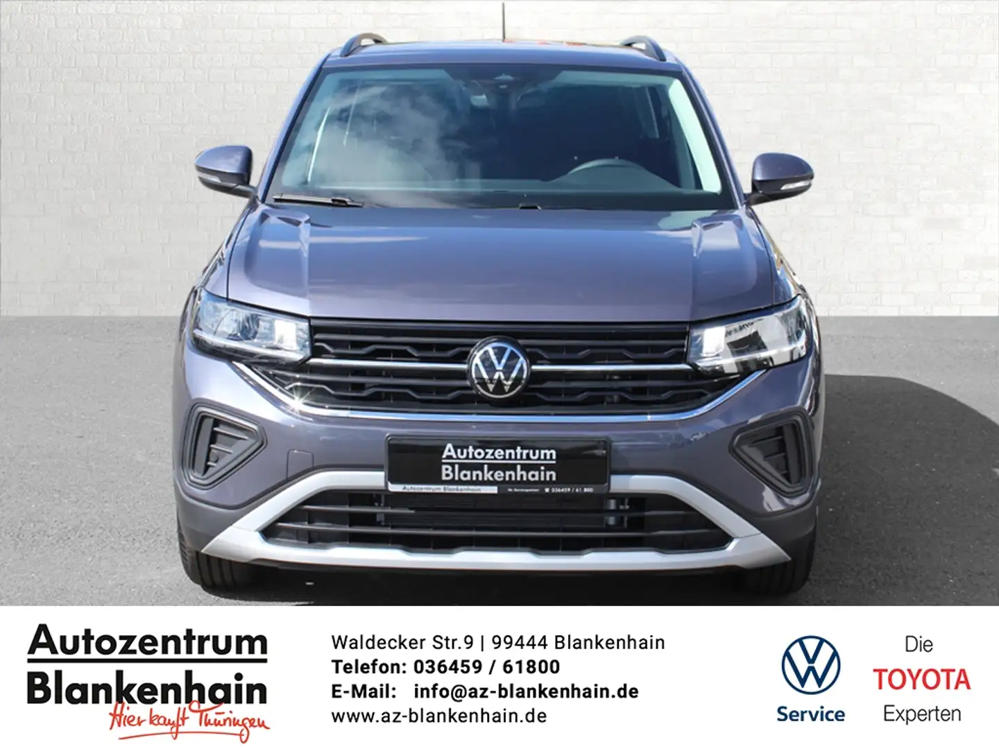 Volkswagen T-Cross 1,0 TSI Life SHZ*LED*PDC v&h* Grau - 2