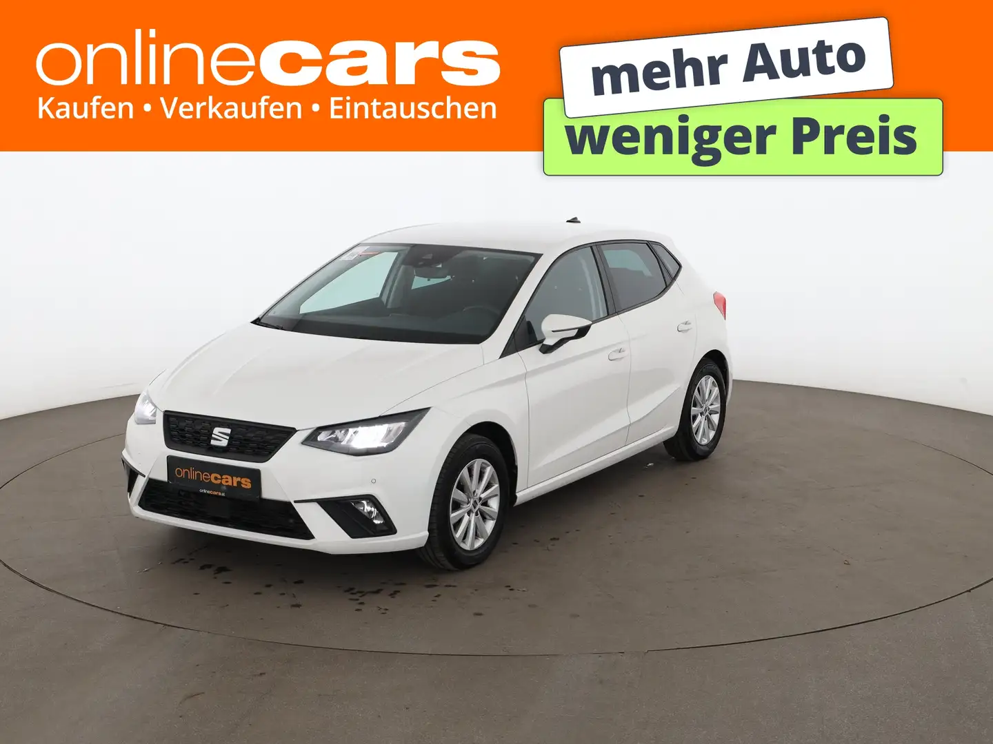SEAT Ibiza 1.0 TSI Style LED RADAR NAVI SITZHZG R-CAM Weiß - 1