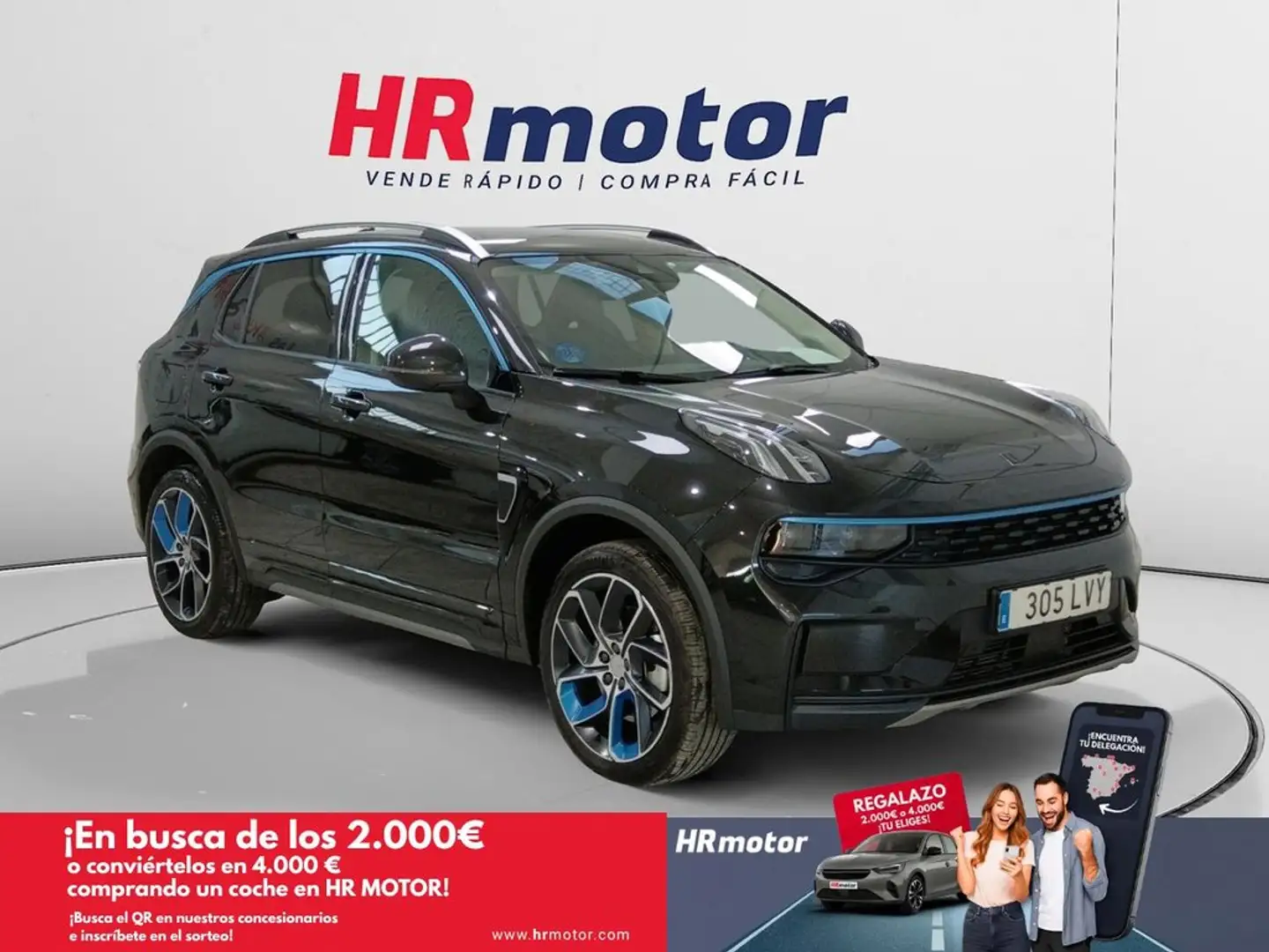 Lynk & Co 01 1.5 PHEV 3.3kw Negro - 1