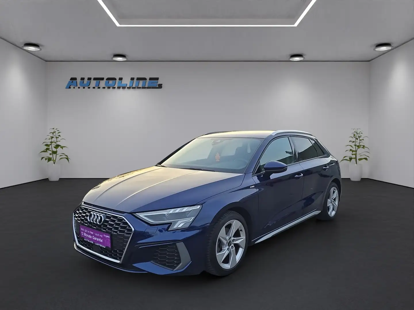 Audi A3 30 TDI S-line*NAVI*LED*KAM Blau - 1