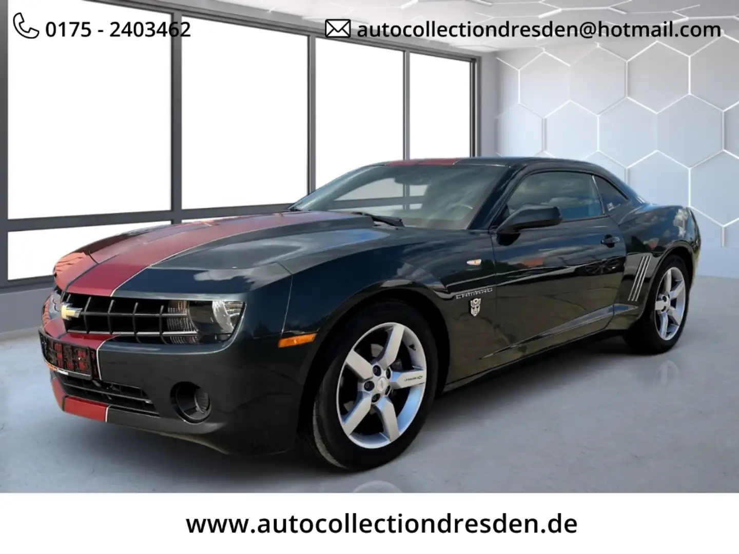 Chevrolet Camaro Coupe RS 3.6 V6 270kW Geiger Optimiert TÜV 07/2027 Grau - 1