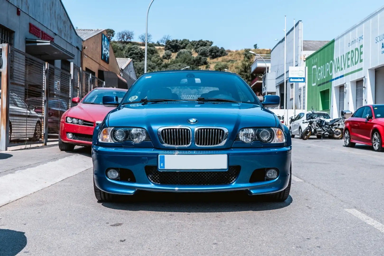 BMW 325 Ci Cabrio Blau - 2