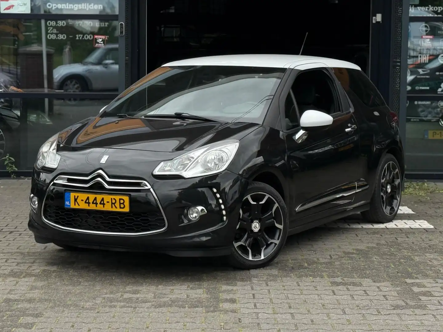 Citroen DS3 1.6 So Chic CRUISE/CLIMA/PDC/ZEER NETJES/ZWARTE HE Zwart - 2