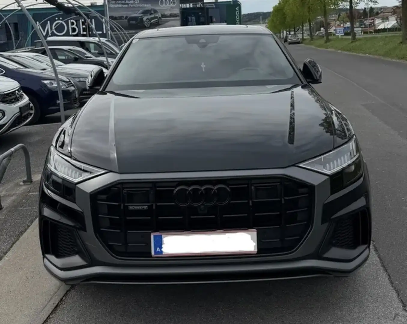 Audi Q8 50 MHEV TDI quattro Tiptronic S-Line Schwarz - 2