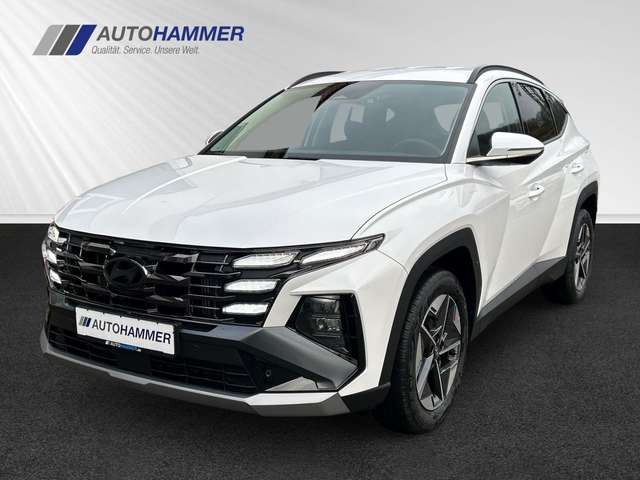Imagine Hyundai TUCSON 1.6T DCT 4WD TREND LED Teilleder Navi eHK