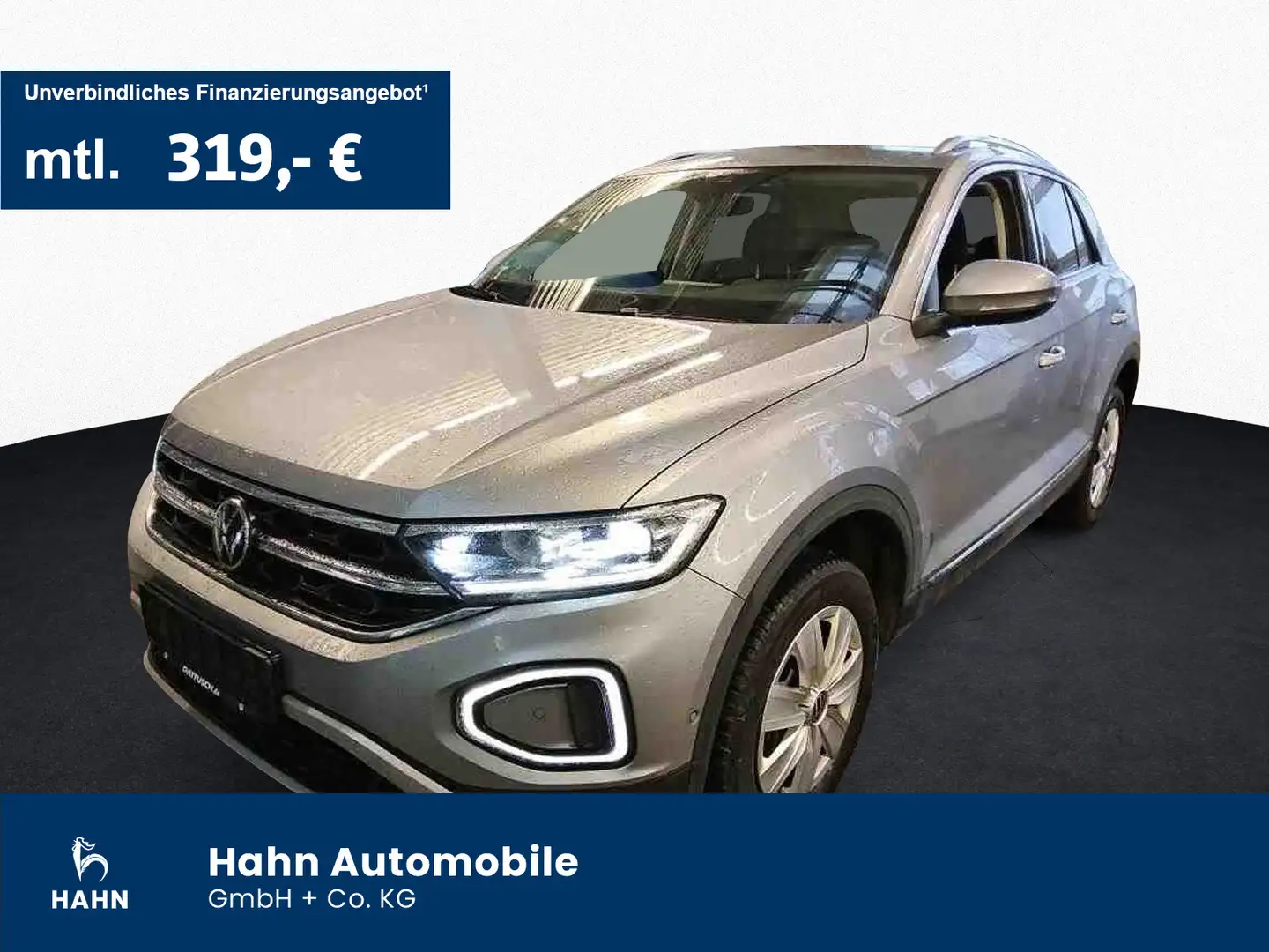 Volkswagen T-Roc 1,5TSI Style AHK STANDHZ NAV EHECK LED ACC Silber - 1
