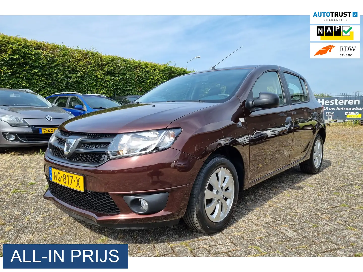 Dacia Sandero 0.9 TCe Bi-Fuel LPG Ambiance ✅NIEUWE APK ✅GARANTIE Marrone - 1