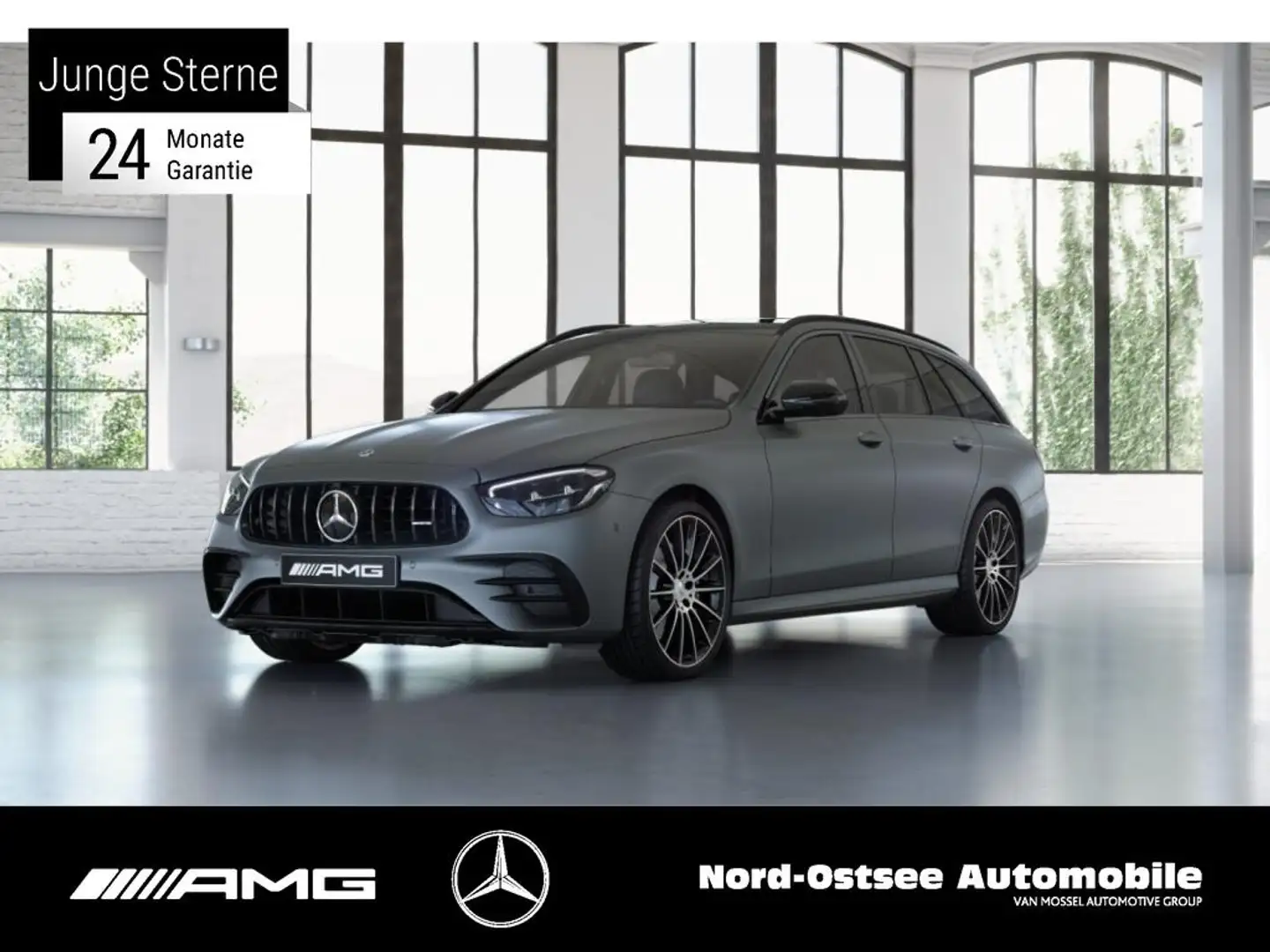 Mercedes-Benz E 53 AMG T 4M+ 360° BURMESTER PANO NIGHT DISTR. Grigio - 1