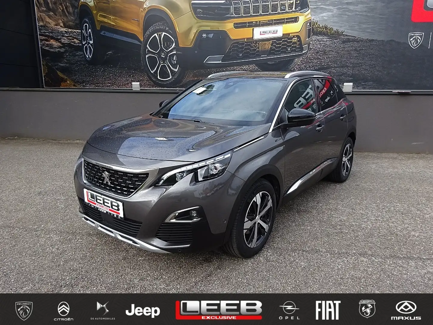 Peugeot 3008 1,5 BlueHDi 130 S&S EAT8 GT Line Aut. Grau - 1