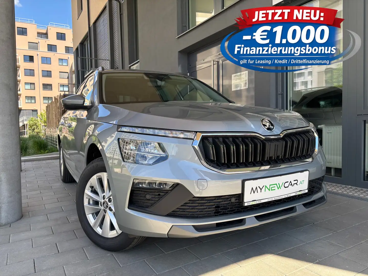 Skoda Kamiq Selection TSI *TAGESZULASSUNG* Silber - 1
