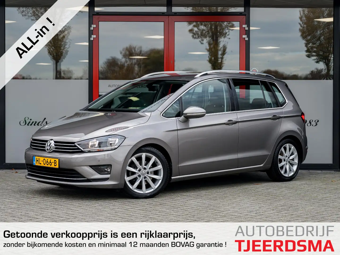 Volkswagen Golf Sportsvan 1.4 TSI Highline | Trekhaak | Origineel NL | 2e Ei Gris - 1